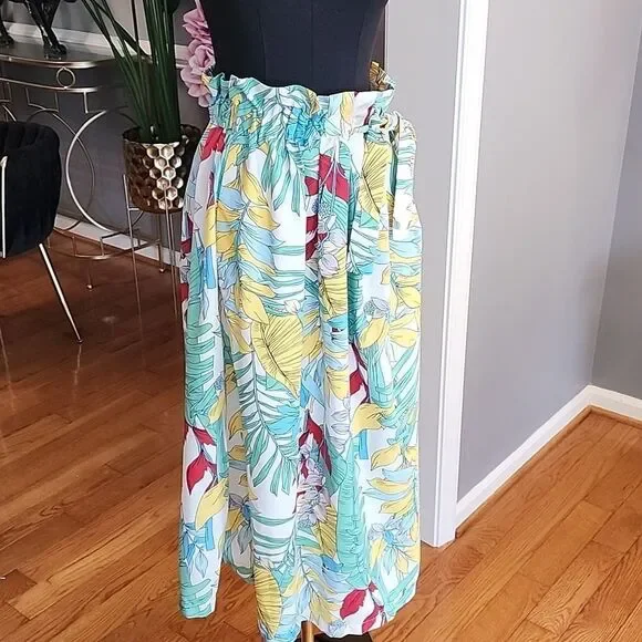 Printed skirt sz s/m - Picture 3 of 5